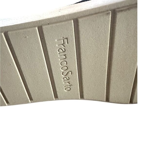 Franco Sarto  size 6 Womens Leon Suede
Faux Fur Lined Ankle Boots Black Suede - Picture 7 of 7